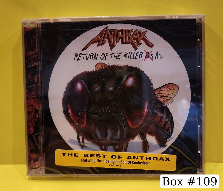 Anthrax - Return Of The Killer A's - 1999 - 63985-78067-2 New - Sealed - CDs