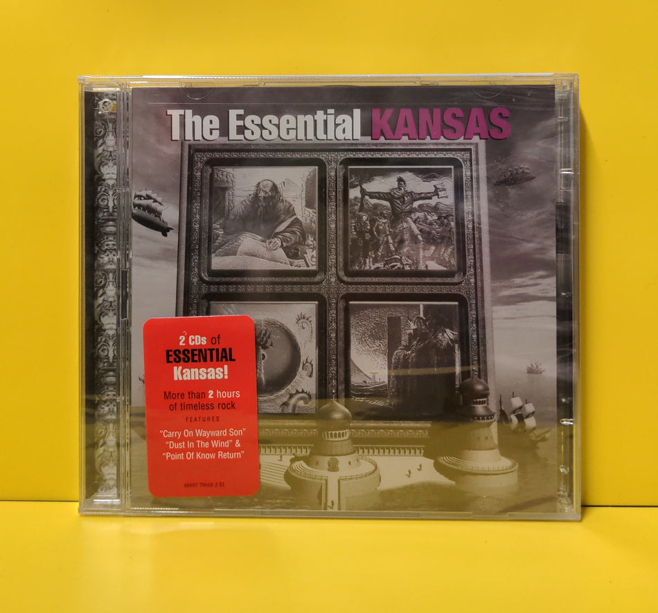 Kansas - The Essential Kansas - 2010 - 88697 78688 2 New - Sealed - CDs