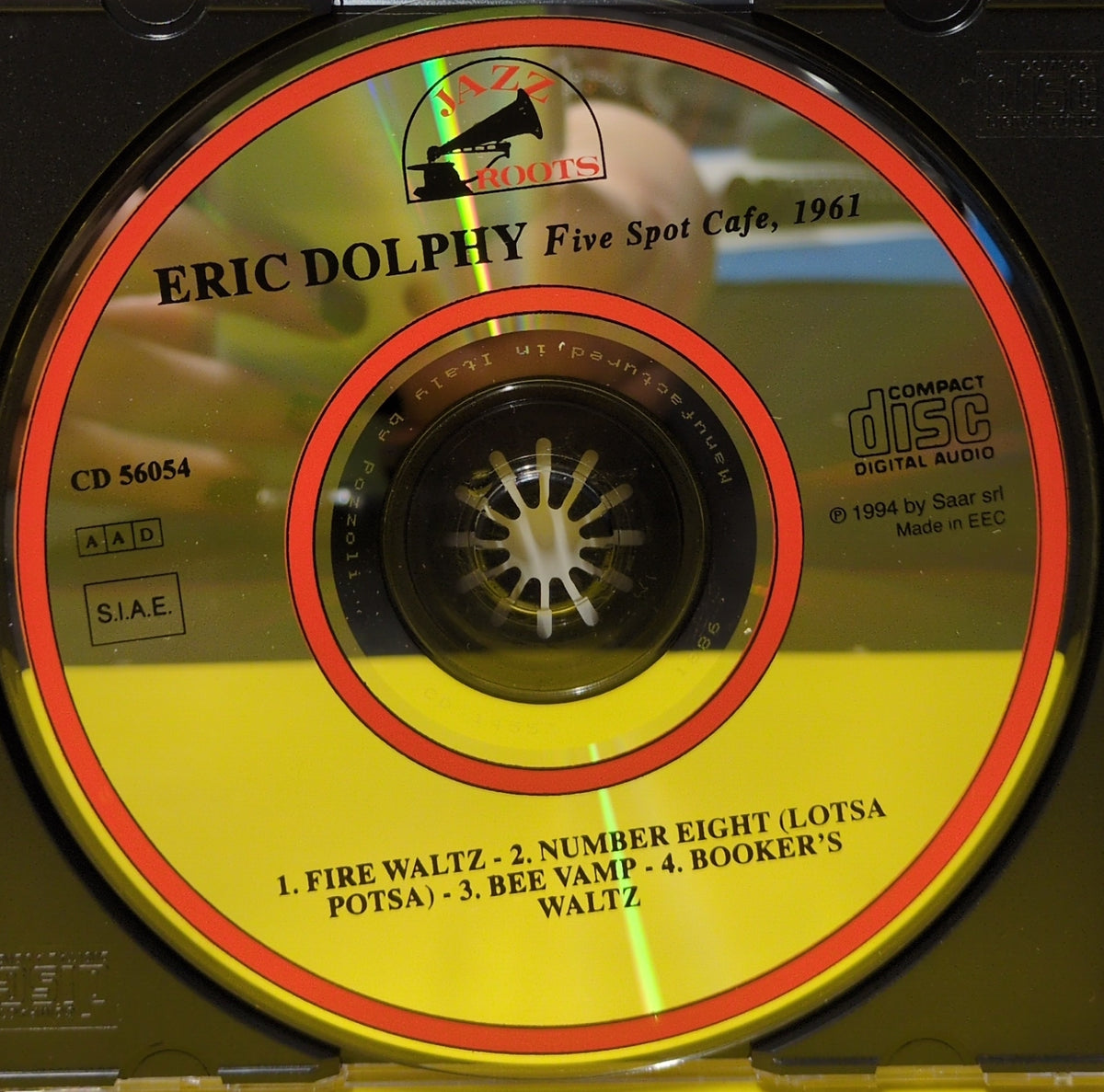 Eric Dolphy Featuring Booker Little And Mal Waldron - Fire Waltz - 1994 - CD 56054 Used - EX - CDs