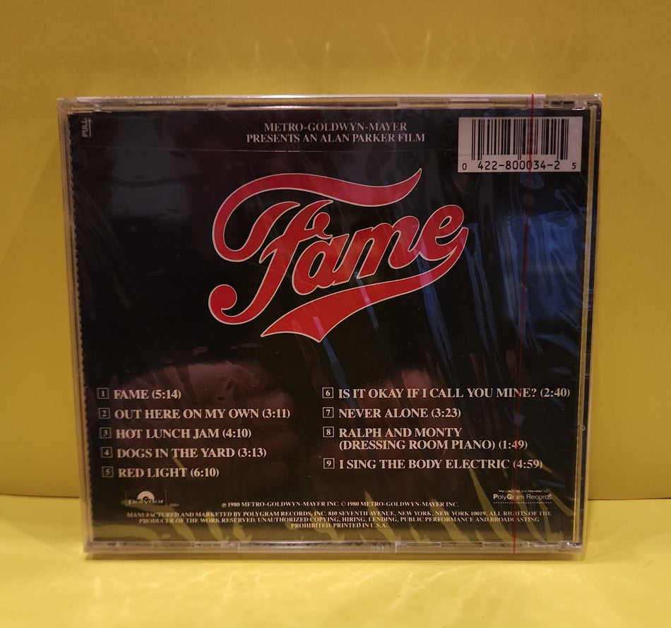 Various - Fame (The Original Soundtrack From The Motion Picture) - 1992 - 800 034-2 New - Sealed - CDs