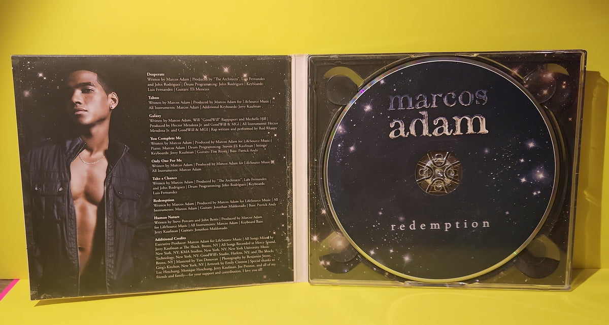 Marcos Adam - Redemption / Autographed  - 2011 - Used - EX - CDs