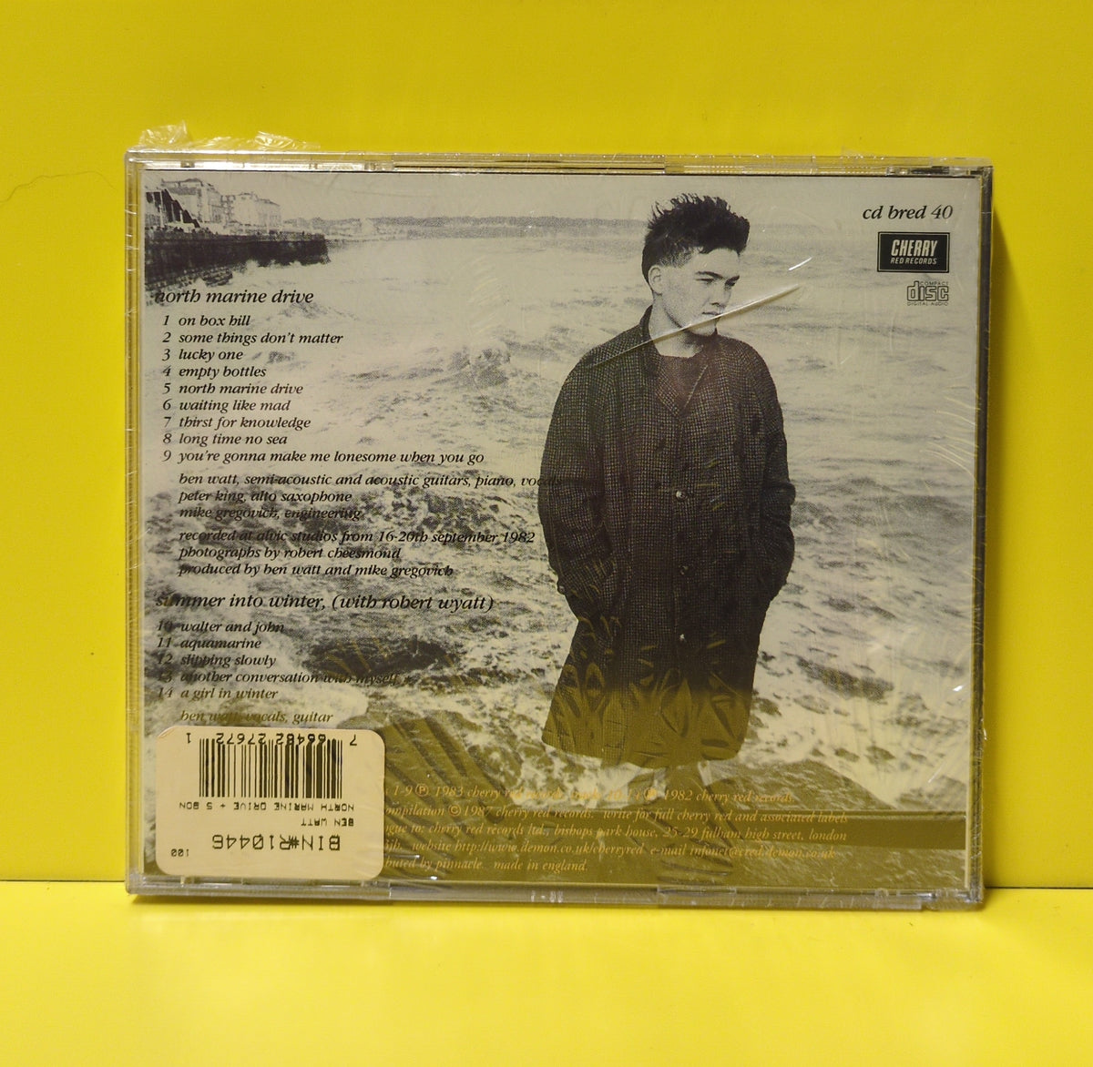 Ben Watt - North Marine Drive - CD BRED 40 New - Sealed - CDs - Reissue