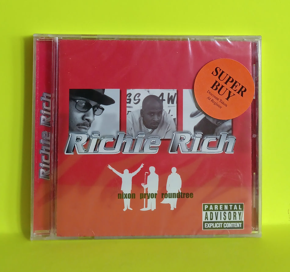 Richie Rich  - Nixon Pryor Roundtree - RED COVER 2002 - TSX 106 New - Sealed - CDs