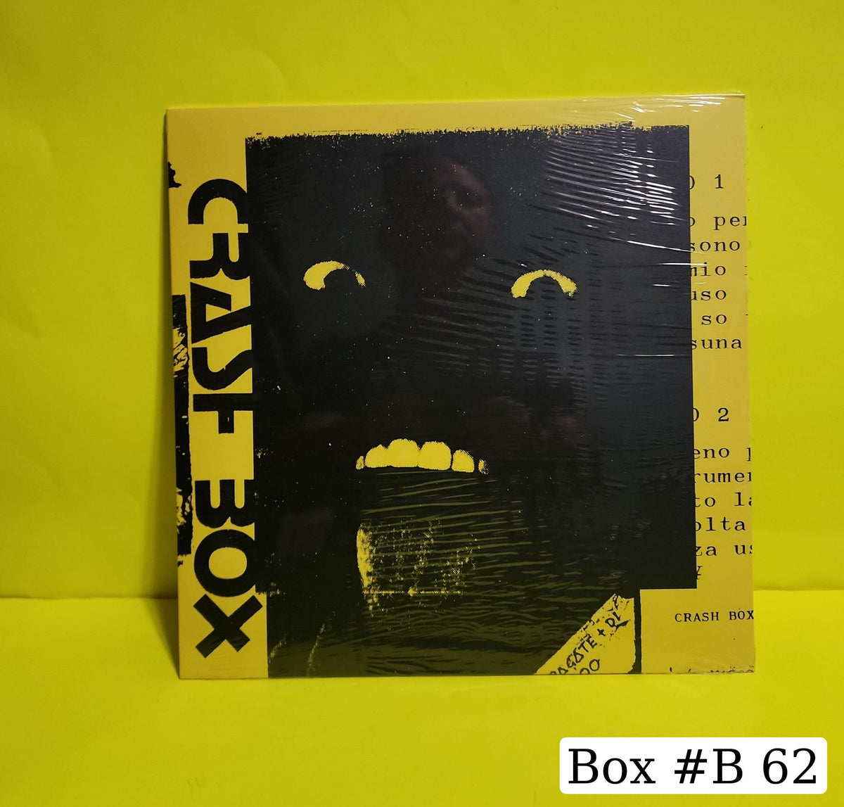 Crash Box - Crash Box (Italy Punk) - 2024 - New - NM - Vinyl
