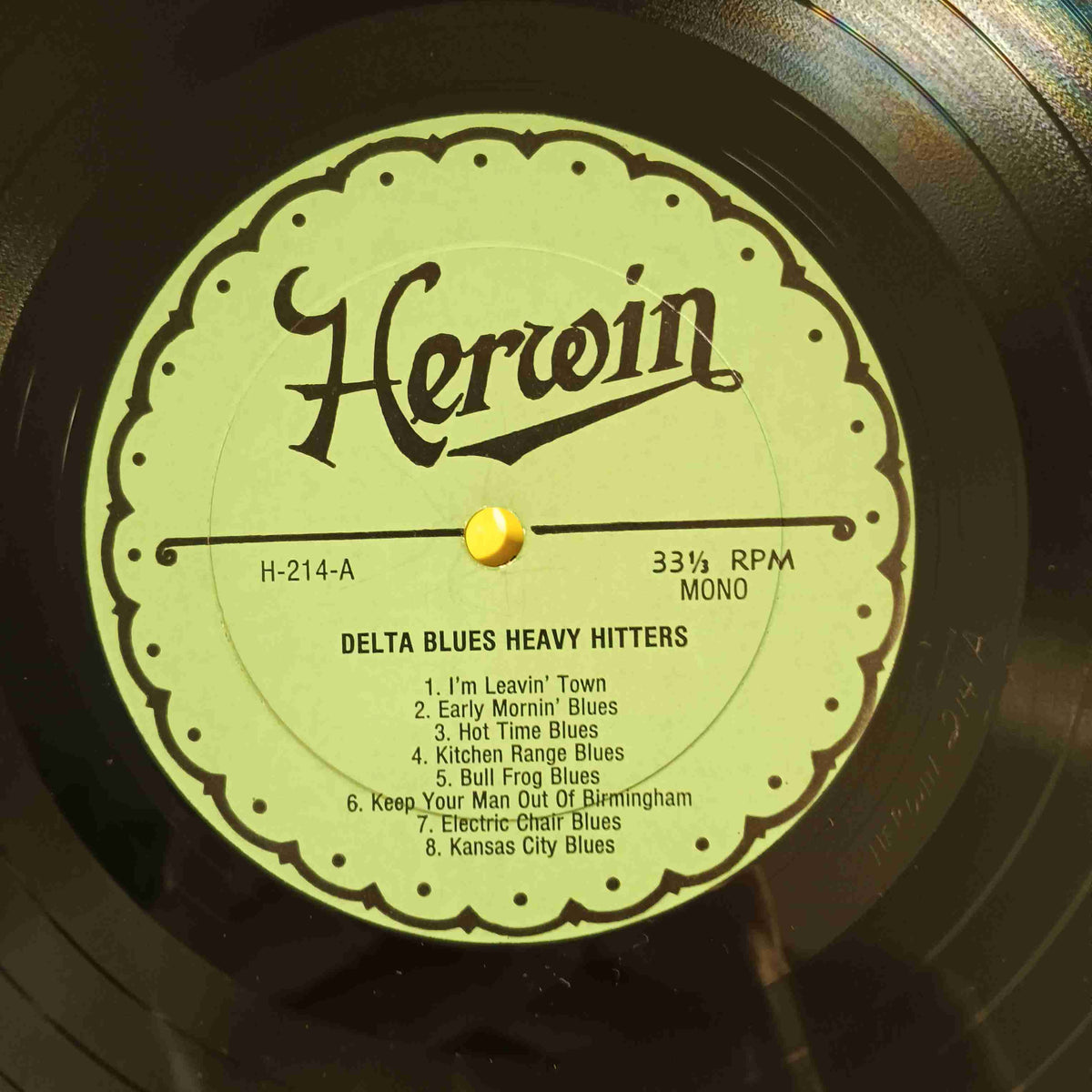 William Harris Blind Joe Reynolds Skip James - Delta Blues Heavy Hitters 1927-1931 - 1979 - H-214 Used - VG++ - Vinyl