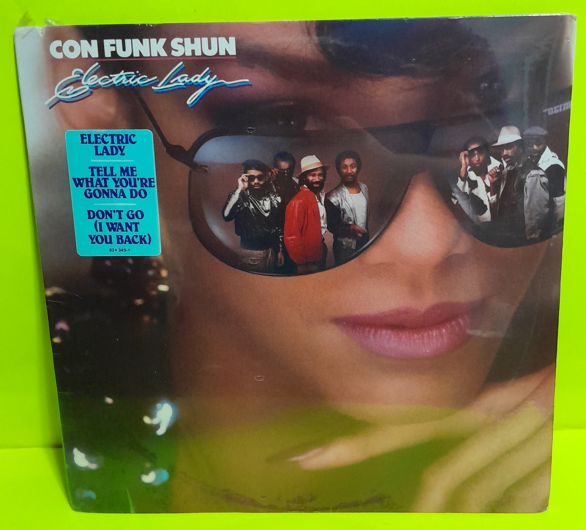 Con Funk Shun - Electric Lady - 1985 - 822-824 345-1 M-1 New - Sealed - Vinyl