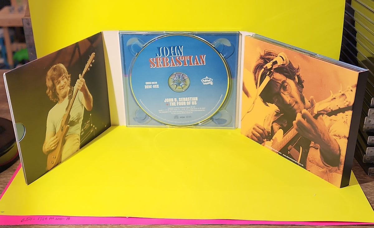 John Sebastian - John B. Sebastian + Four Of Us + Tarzana Kid + Welcome Back + BBC In Concert 1970 - 2014 - EDSG 8039 - VG++ - CDs