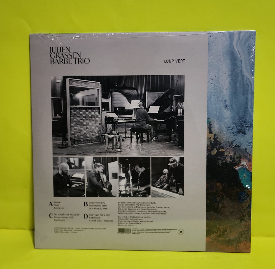 Julien Trio Grassen Barbe - Loup Vert - 2022 - HIDDOO3LP New - Sealed - Vinyl
