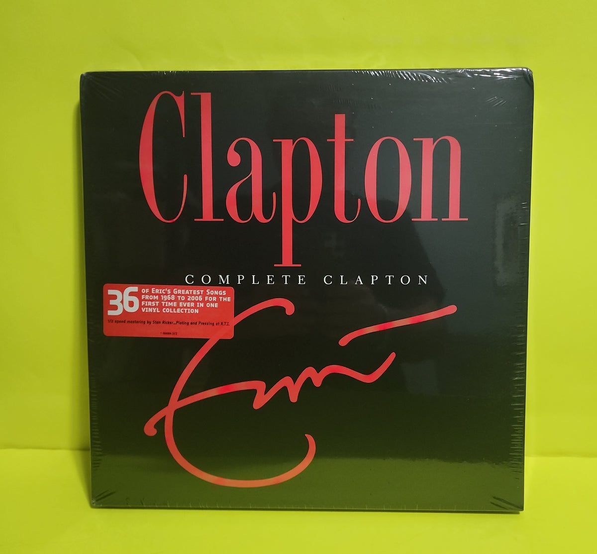 Eric Clapton - Complete Clapton 1/2 Speed Mastering Recording  - 2018 - 566004-1 New - Sealed - Vinyl