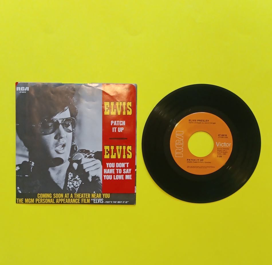 Elvis Presley - You Don't Have To Say You Love Me 7" - 1970 - 47-9916 Used - NM - Vinyl