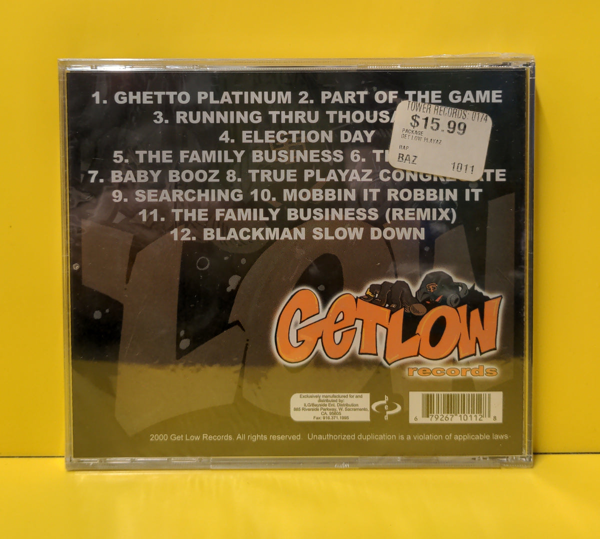 Get Low Playaz - The Package - 2000 - New - Sealed - CDs