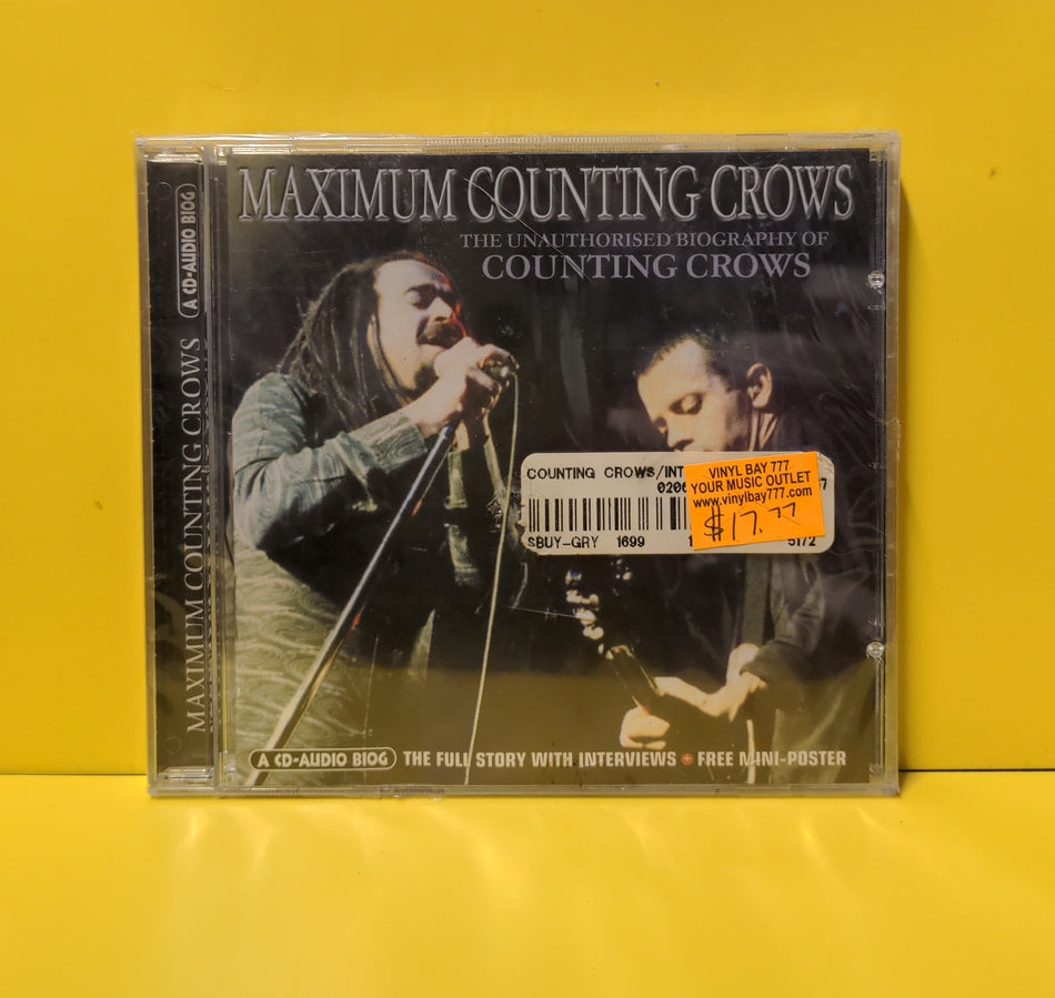 Counting Crows - Maximum Counting Crows  (The Unauthorised Biography Of Counting Crows) - 1999 - ABCD 032 New - Sealed - CDs