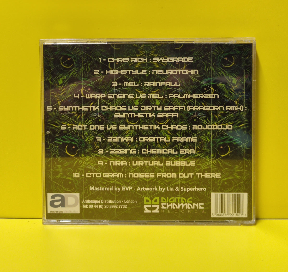 DJ Darkam & Psy'n'etik - Chimerical Prophets - 2015 - DSR002CD Used - EX - CDs