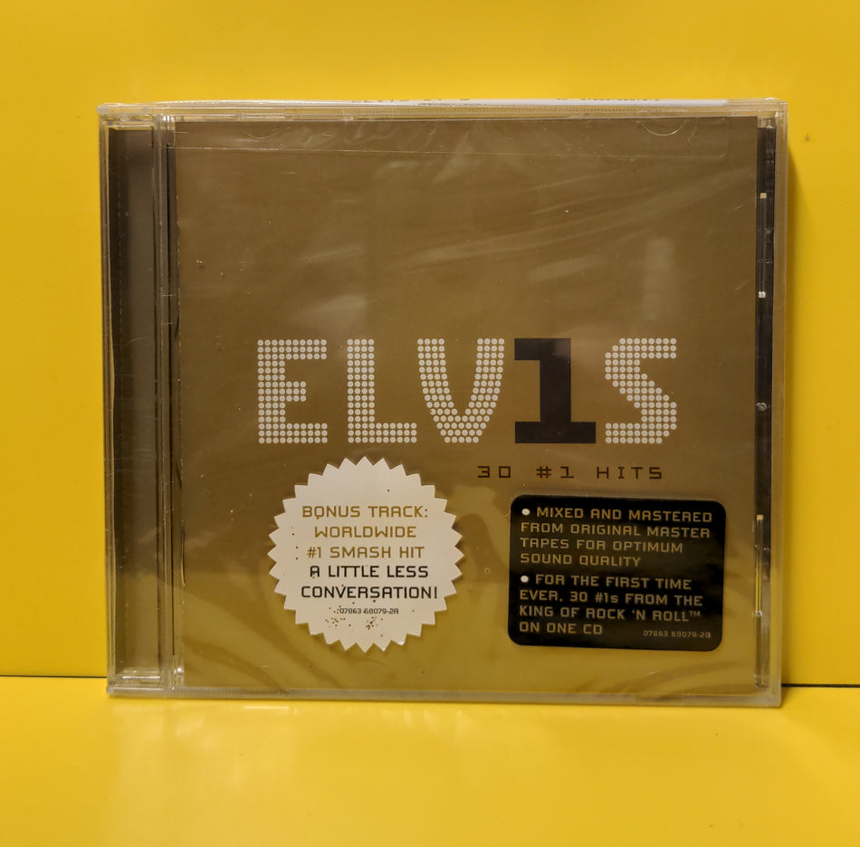 Elvis Presley - ELV1S 30 #1 Hits - 2002 - 07863 68079-2 New - Sealed - CDs