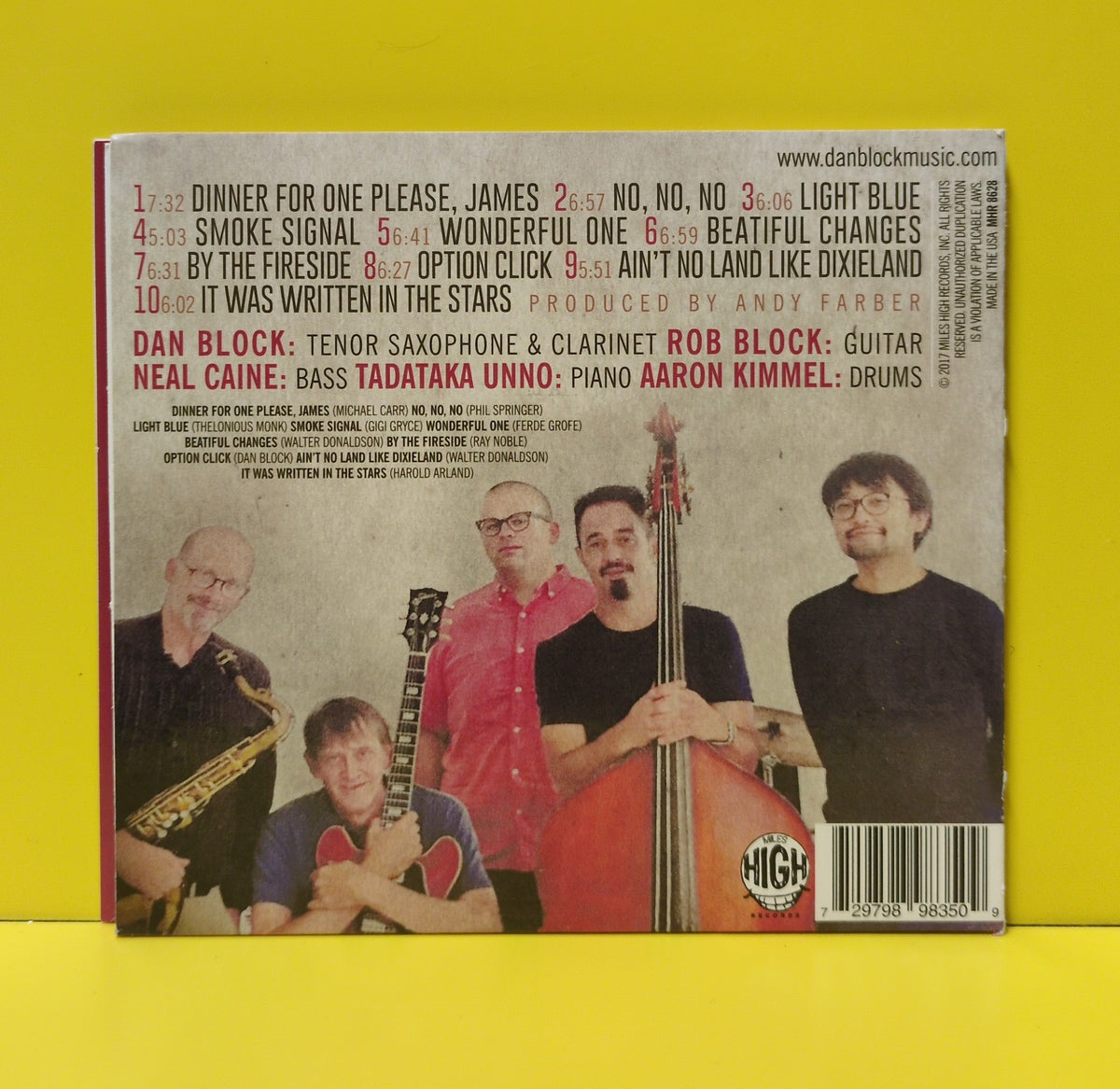 Dan Block - Block Party: A Saint Louis Connection - 2017 - MHR8628 Used - EX - CDs