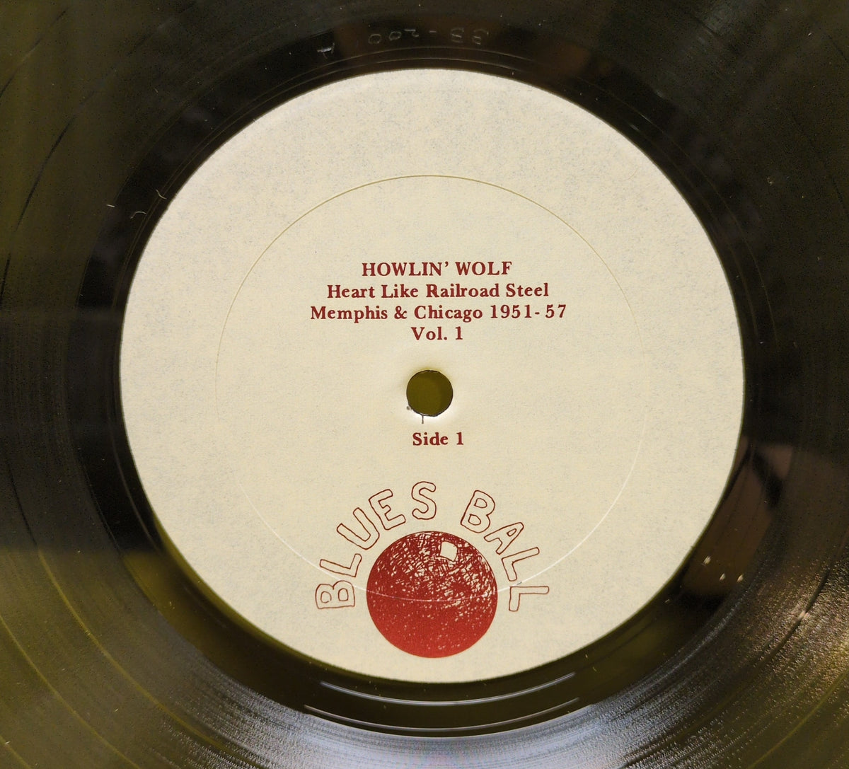Howlin' Wolf - Heart Like Railroad Steel (Memphis & Chicago Blues 1951-57) Vol. 1 - 1979 - BLUES BALL 2001 Used - EX - Vinyl