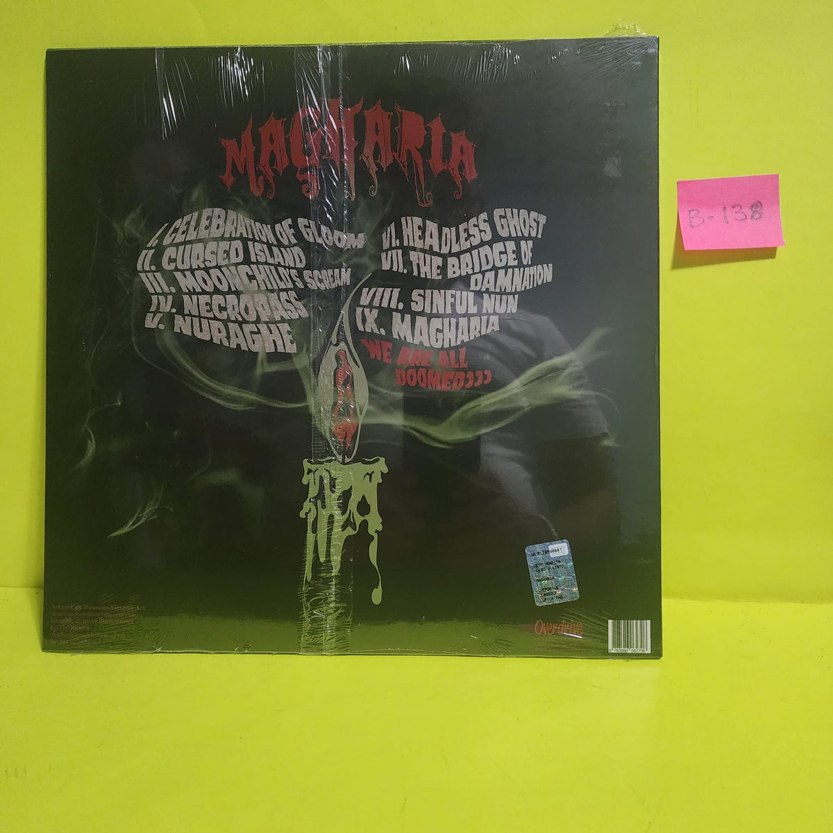 Bretus - Magharia / Limited Edition Colored Vinyl  - 2021 - ODR082LP New - Sealed - Vinyl