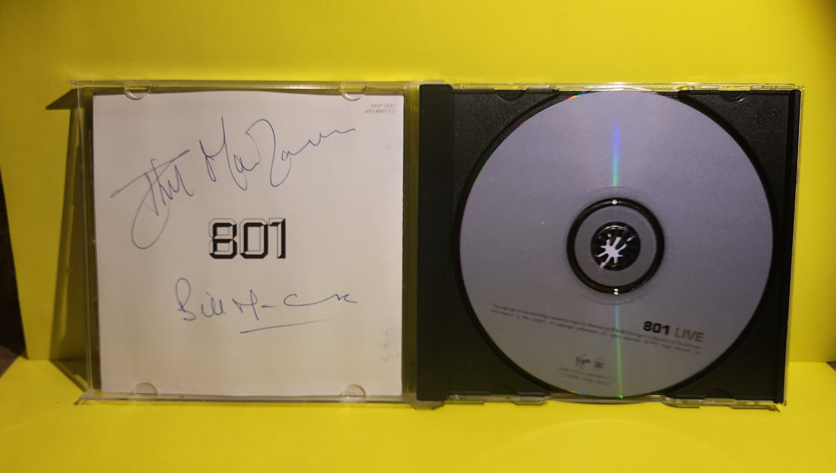 801 - 801 Live Autographed - 1999 - EXVP 16CD Used - EX - CDs