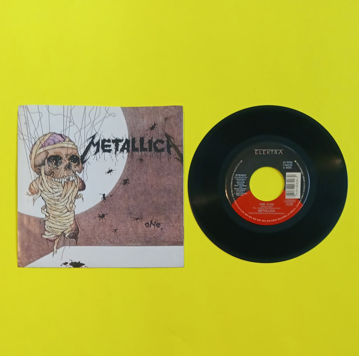 Metallica - One / The Prince - 1988 - 7-69329 Used - VG+ - 7" Vinyl