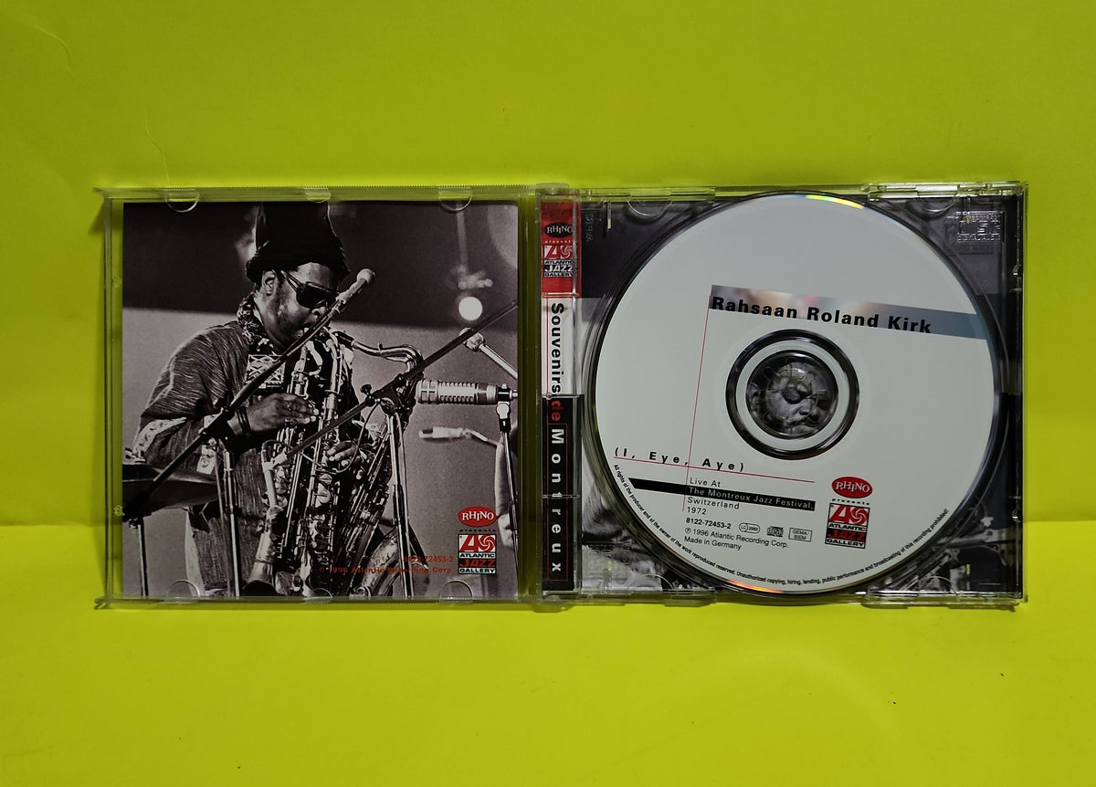 Rahsaan Roland Kirk - (I, Eye, Aye) - 1996 - 8122-72453-2 Used - EX - CDs