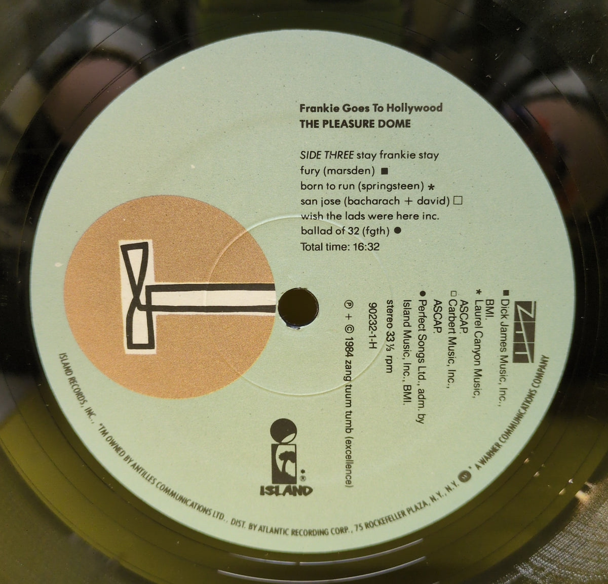 Frankie Goes To Hollywood - Welcome To The Pleasuredome - 1984 - 7 90232-1-H Used - VG++ - Vinyl