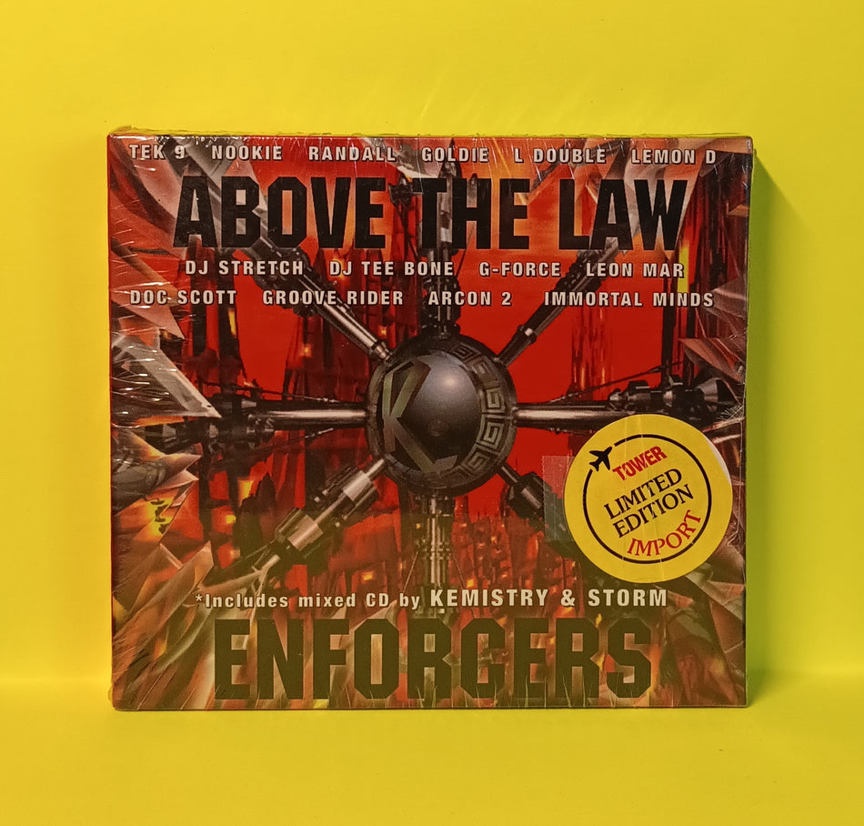 Various - Above The Law - Enforcers - 1996 - RIVET CD 07 New - Sealed - CDs