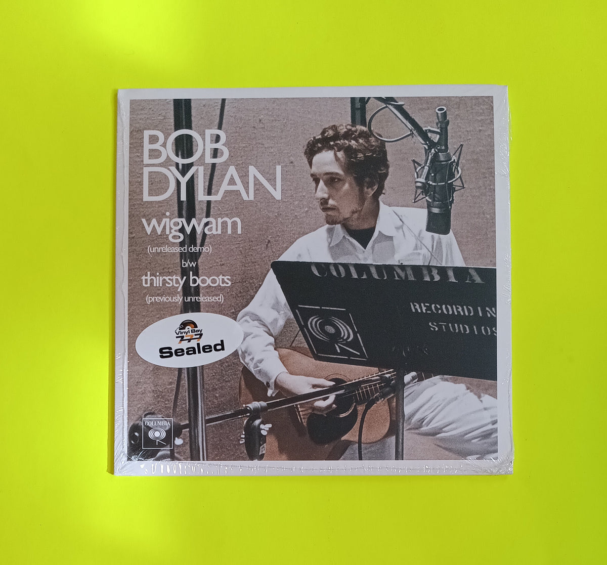 Bob Dylan - Wigwam / Thirsty Boots - 2013 - 88765492357 New - Sealed - 7" RSD Vinyl