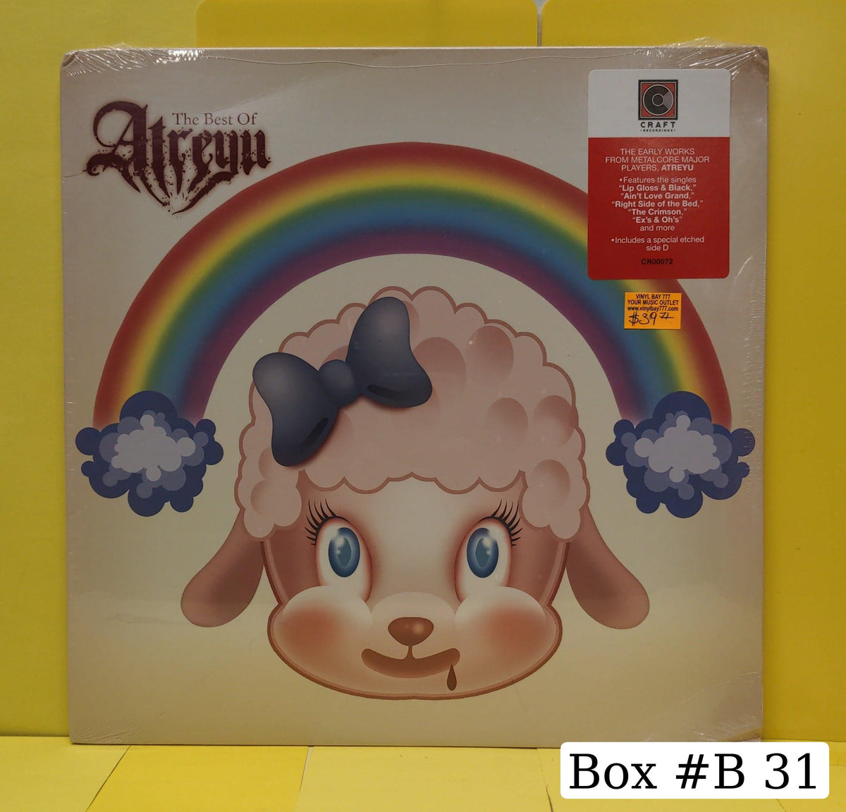Atreyu - The Best Of - 2018 - CR00072 New - Sealed - Vinyl