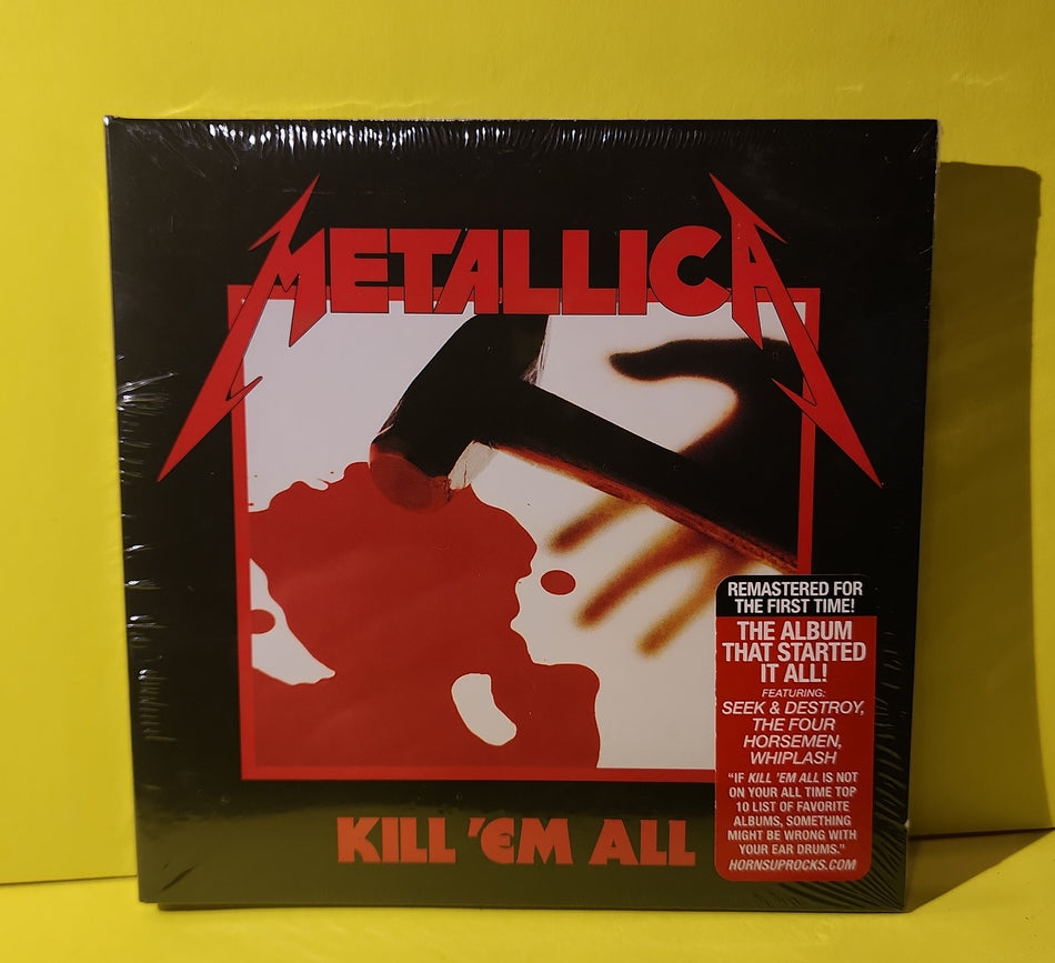 Metallica - Kill 'Em All - 2022 - BLCKND003R-2 New - Sealed - CDs