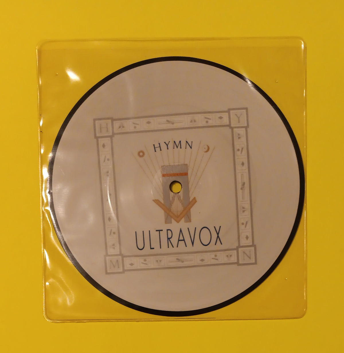 Ultravox - Hymn / Monument (UK 7" Pic Disc) - 1982 - CHSP 2657 Used - VG++ - Vinyl