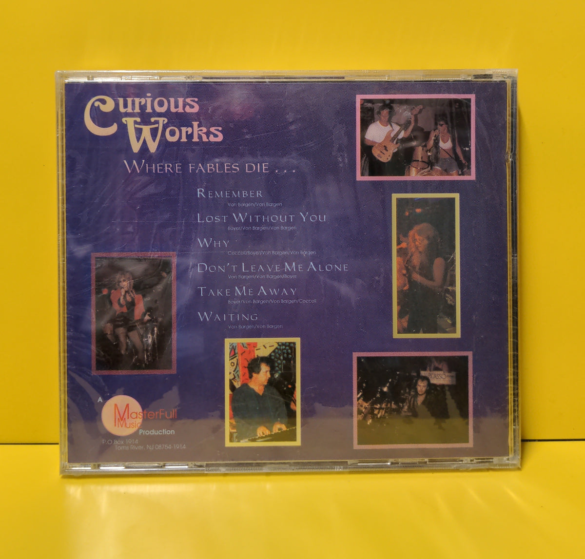Curious Works - Where Fables Die... - 1994 - 1794-2 New - Sealed - CDs