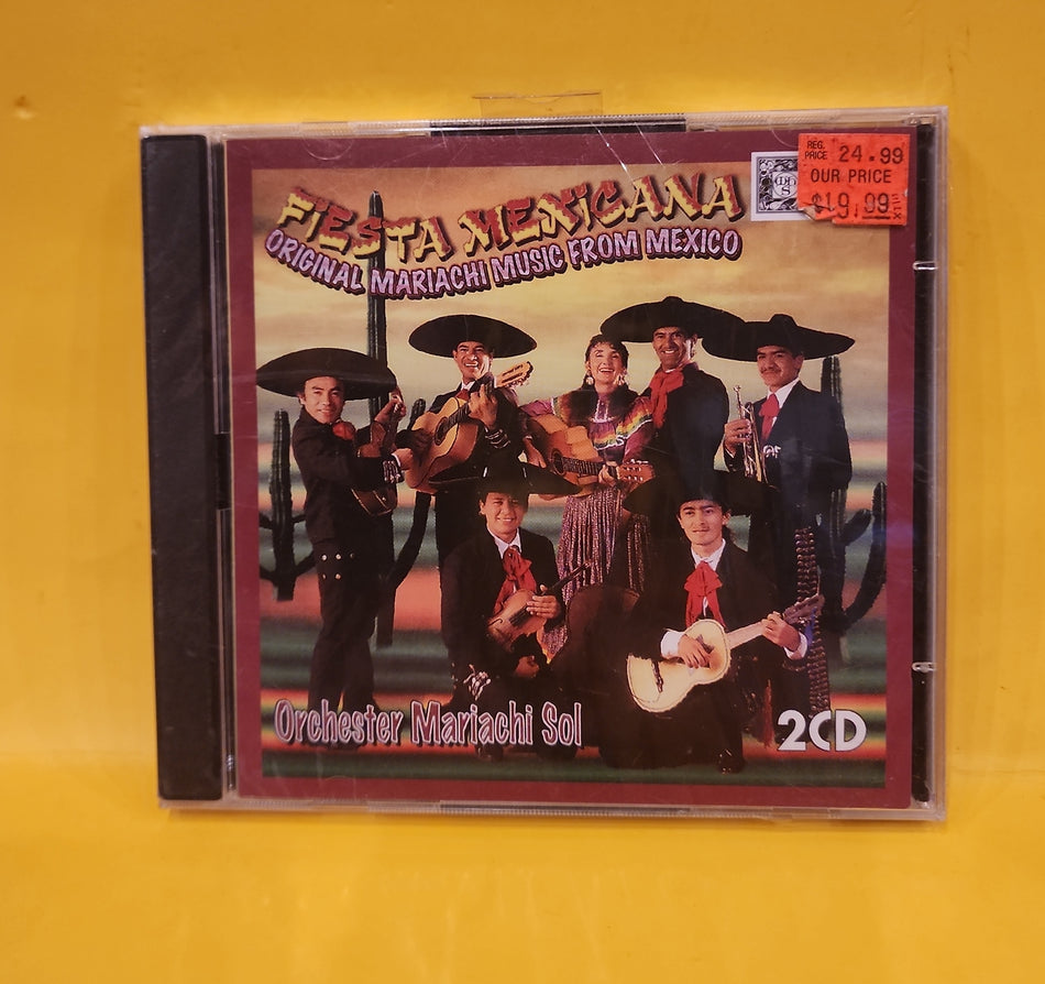 Orchester Mariachi Sol - Fiesta Mexicana  - 1995 - 525040L New - Sealed - CDs