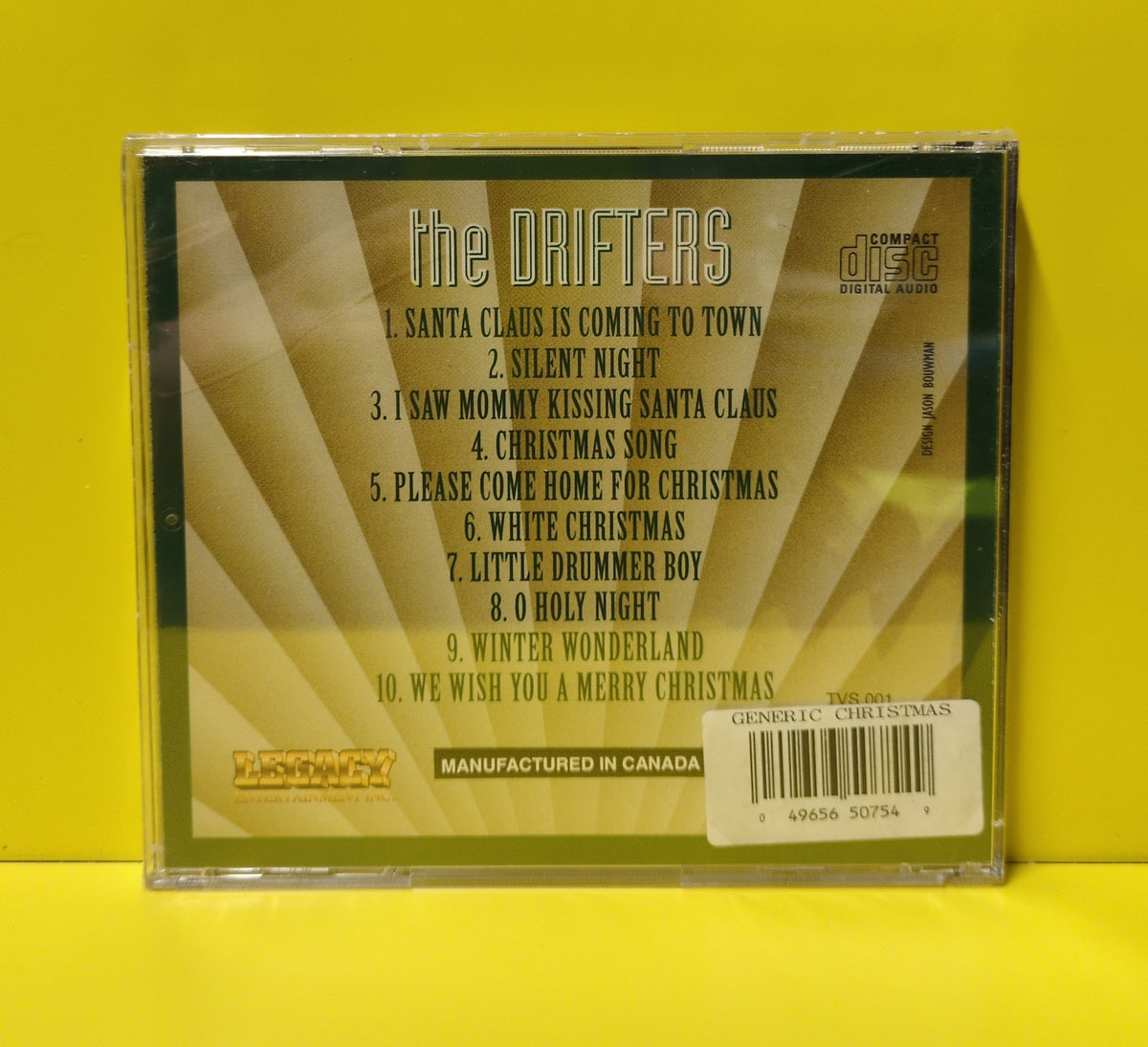The Drifters - Please Come Home For Christmas - 2000 - TVS 001 New - Sealed - CDs