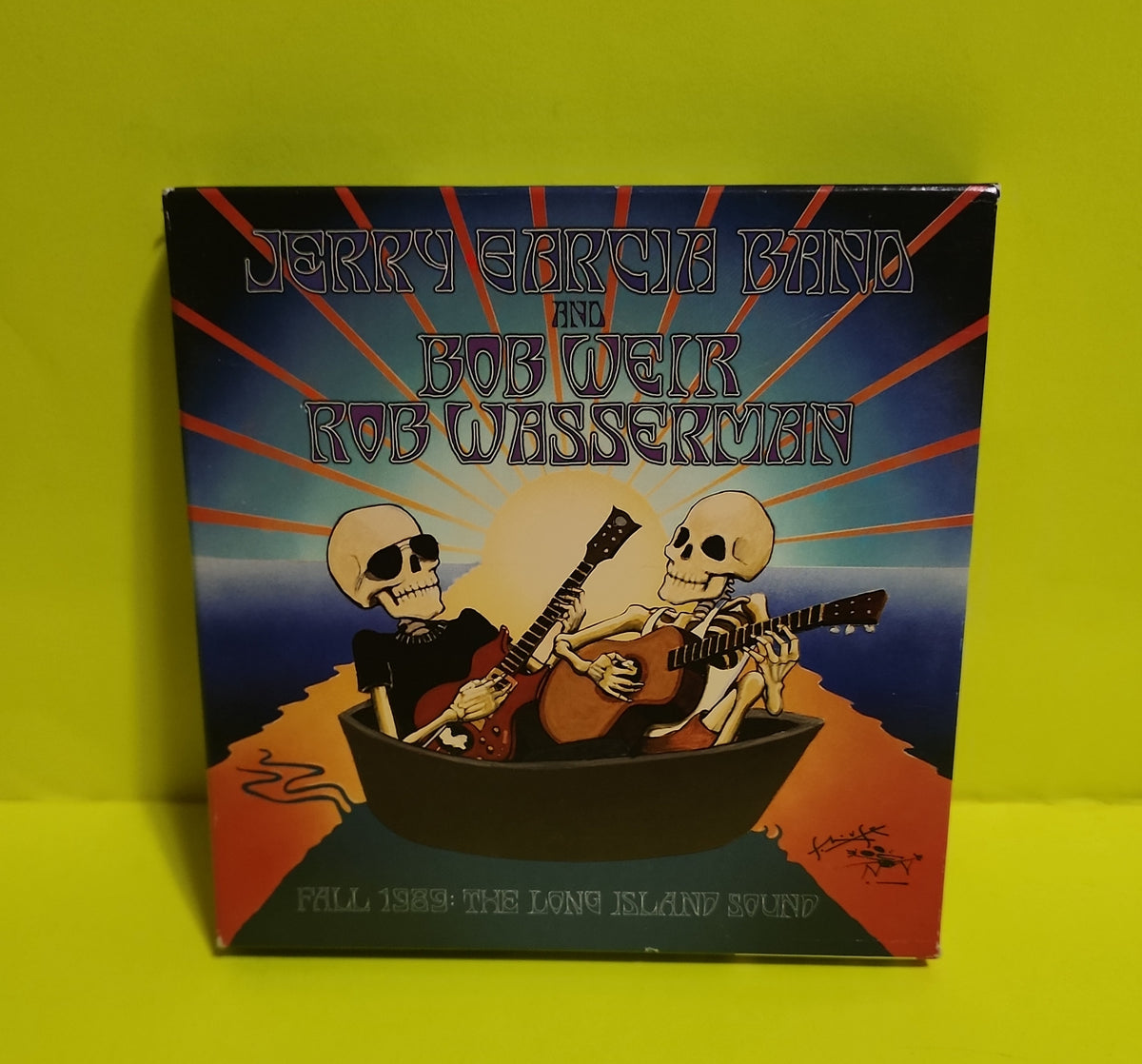 Jerry Garcia Band, Bob Weir And Rob Wasserman - Fall 1989: The Long Island Sound - 2013 - JGFRR1004 Used - NM - CDs