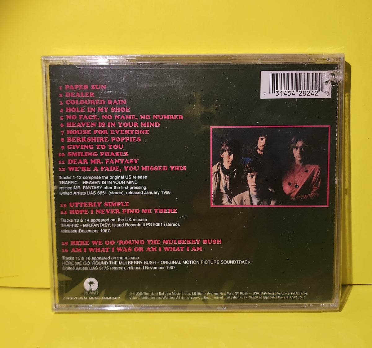 Traffic - Heaven Is In Your Mind - 314 542 824-2 New - Sealed - CDs