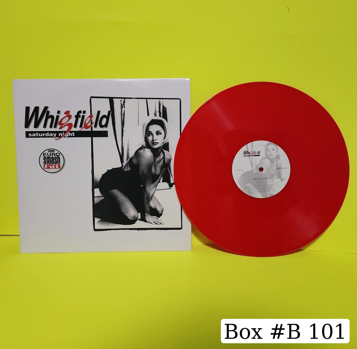 Whigfield  - Saturday Night (Red Vinyl) - 2022 - DTOB-04 New - EX - Vinyl