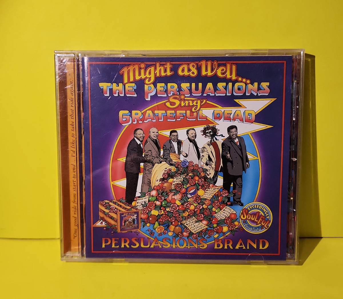 The Persuasions - Might As Well: The Persuasions Sing Grateful Dead - 2000 - GDCD 4070 Used - VG++ - CDs