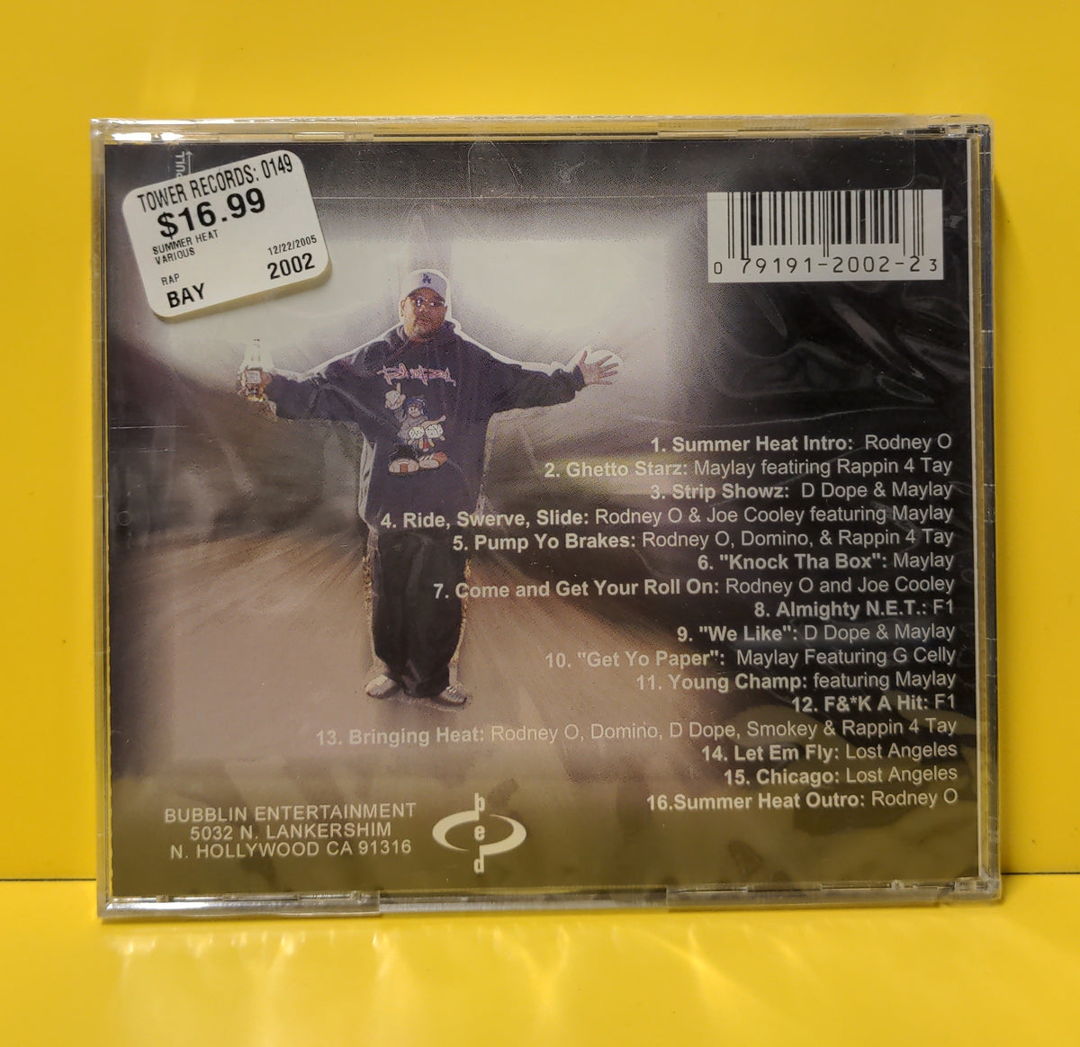 Rodney O & Joe Cooley - Presents Summer Heat - 2002 - BUBB2002-2 New - Sealed - CDs