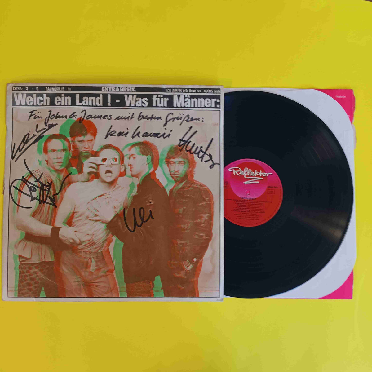 Extrabreit - Welch Ein Land Was Fur Manner AUTOGRAPHED - 1981 - 0060.431 Used - VG+ - Vinyl