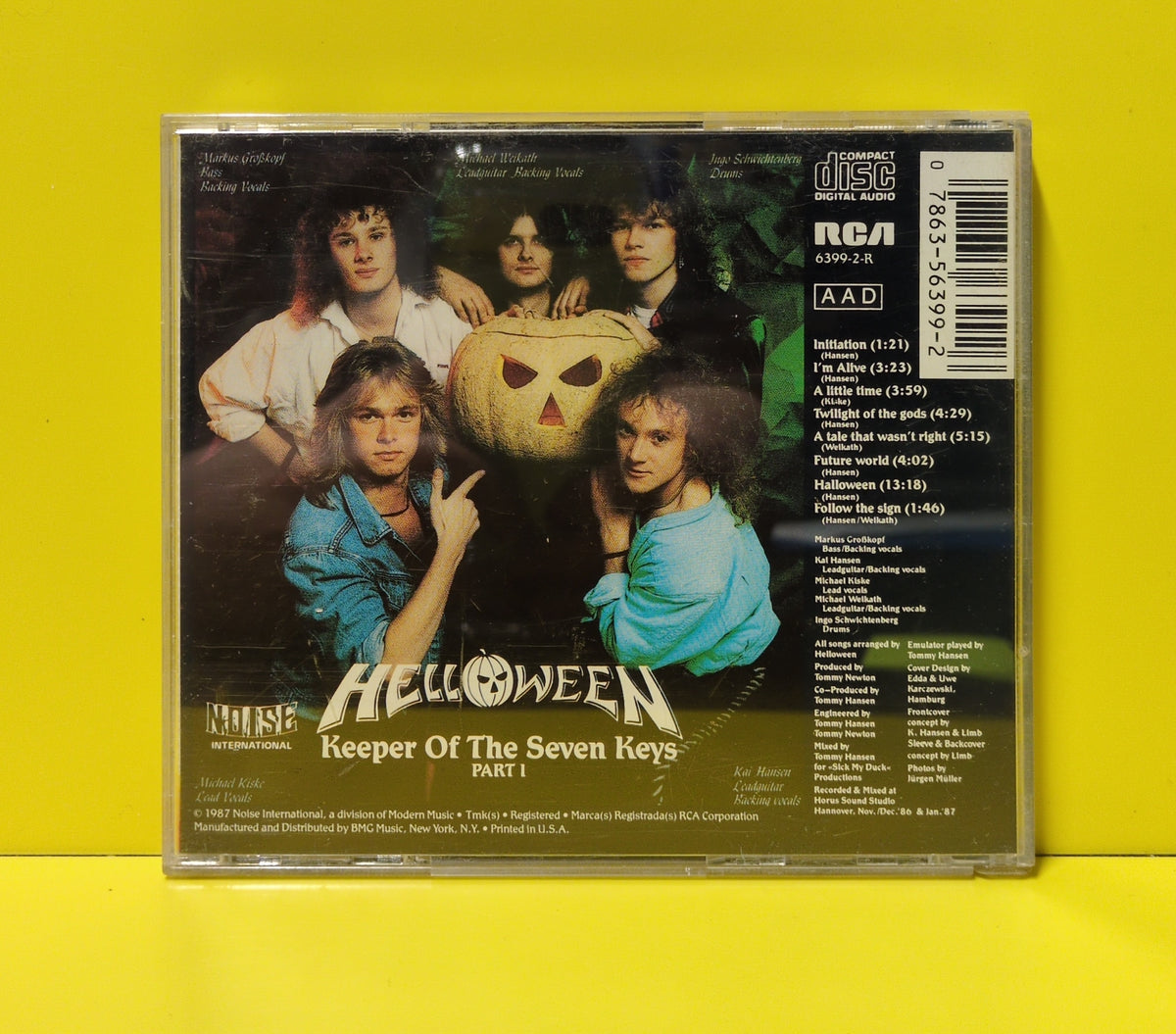 Helloween - Keeper Of The Seven Keys - Part I - 1987 - 6399-2-R Used - EX - CDs