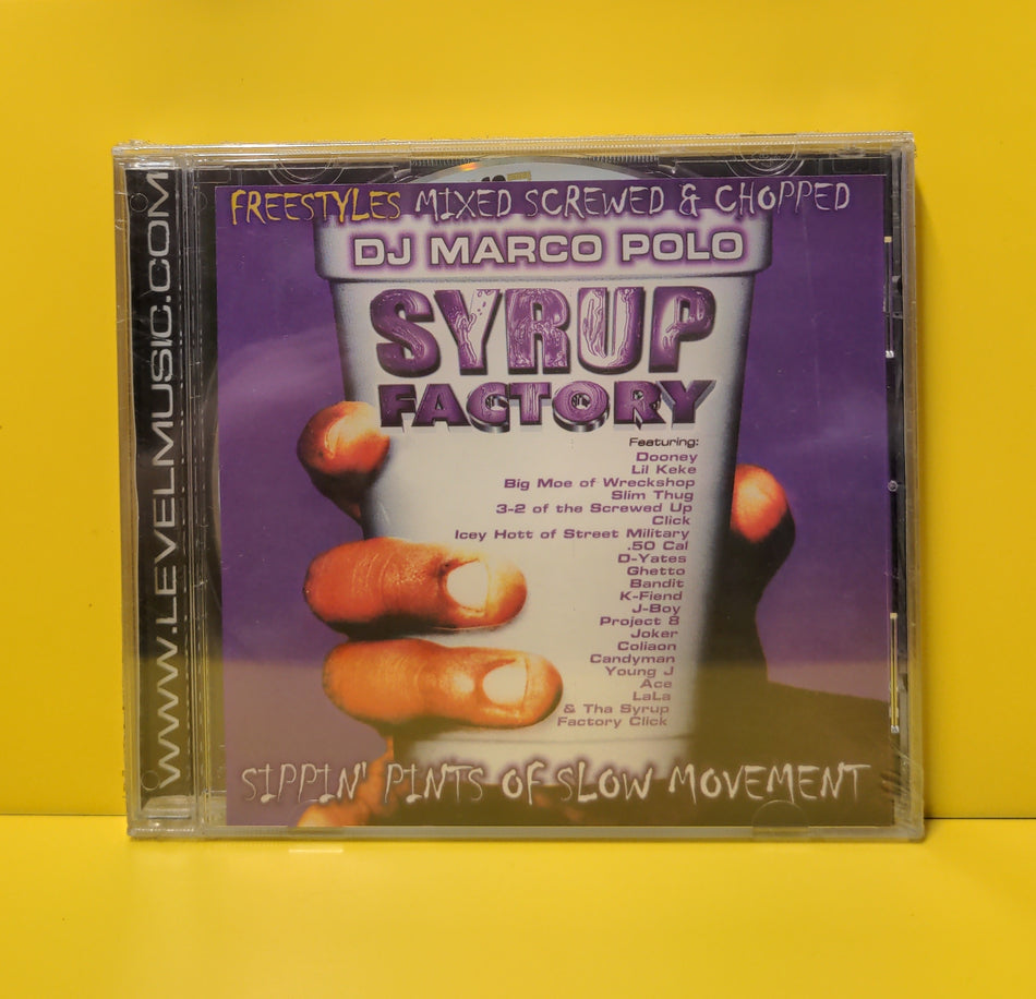 Syrup Factory - Sippin' Pints Of Slow Movement - New - Sealed - CDs