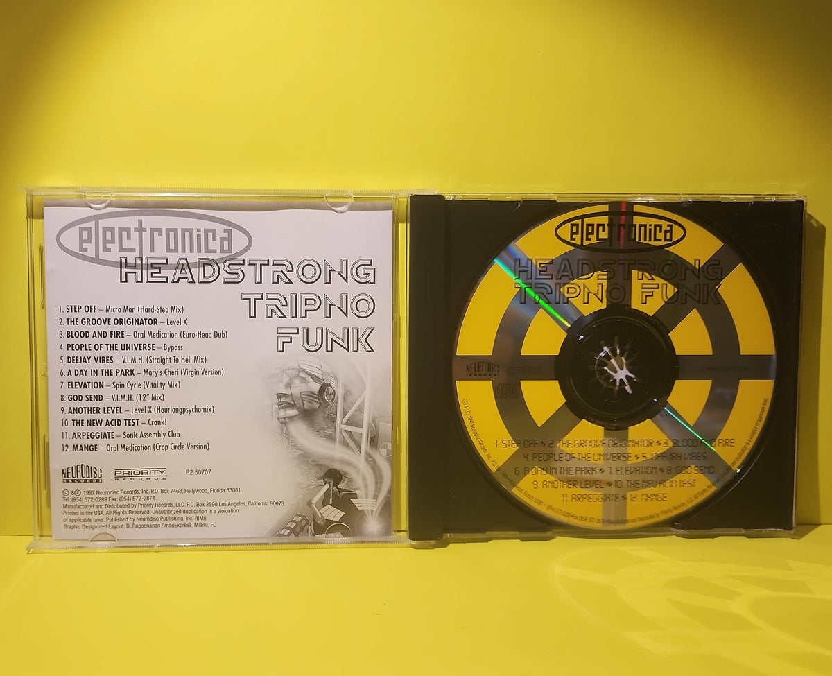 Various - Electronica: Headstrong Tripno Funk - 1997 - P2 50707 Used - EX - CDs