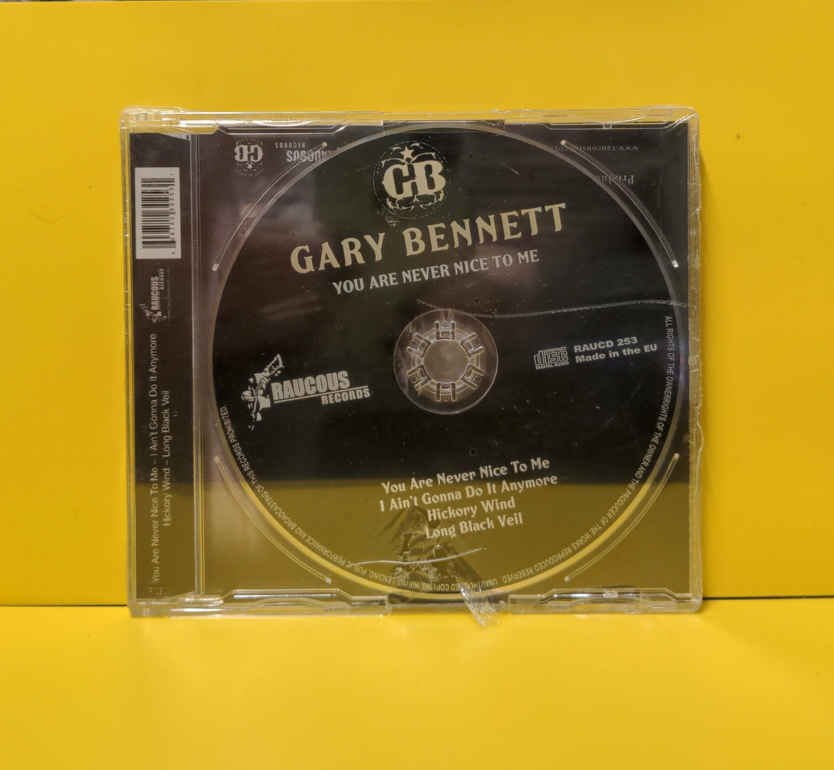 Gary Bennett - You Are Never Nice To Me - 2010 - RAUCD 253 New - Sealed - CDs