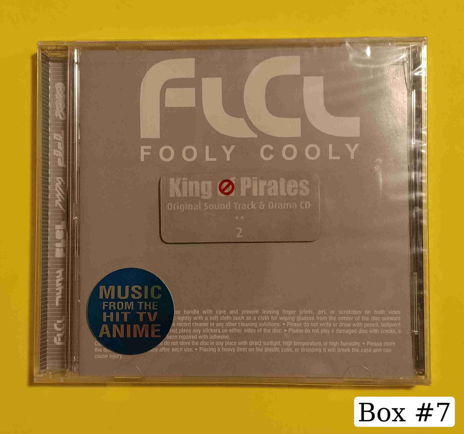 The Pillows & Shinkichi Mitsumune - FLCL Fooly Cooly Soundtrack 2: King of Pirates - 2004 - 5244-2 New - Sealed - CDs