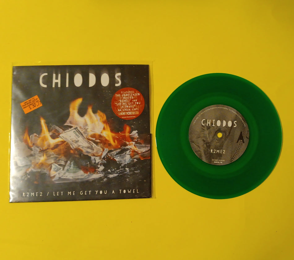 Chiodos - R2ME2 / Let Me Get You A Towel - 2014 - 81794-7 Used - EX - 7" RSD Green Color Vinyl