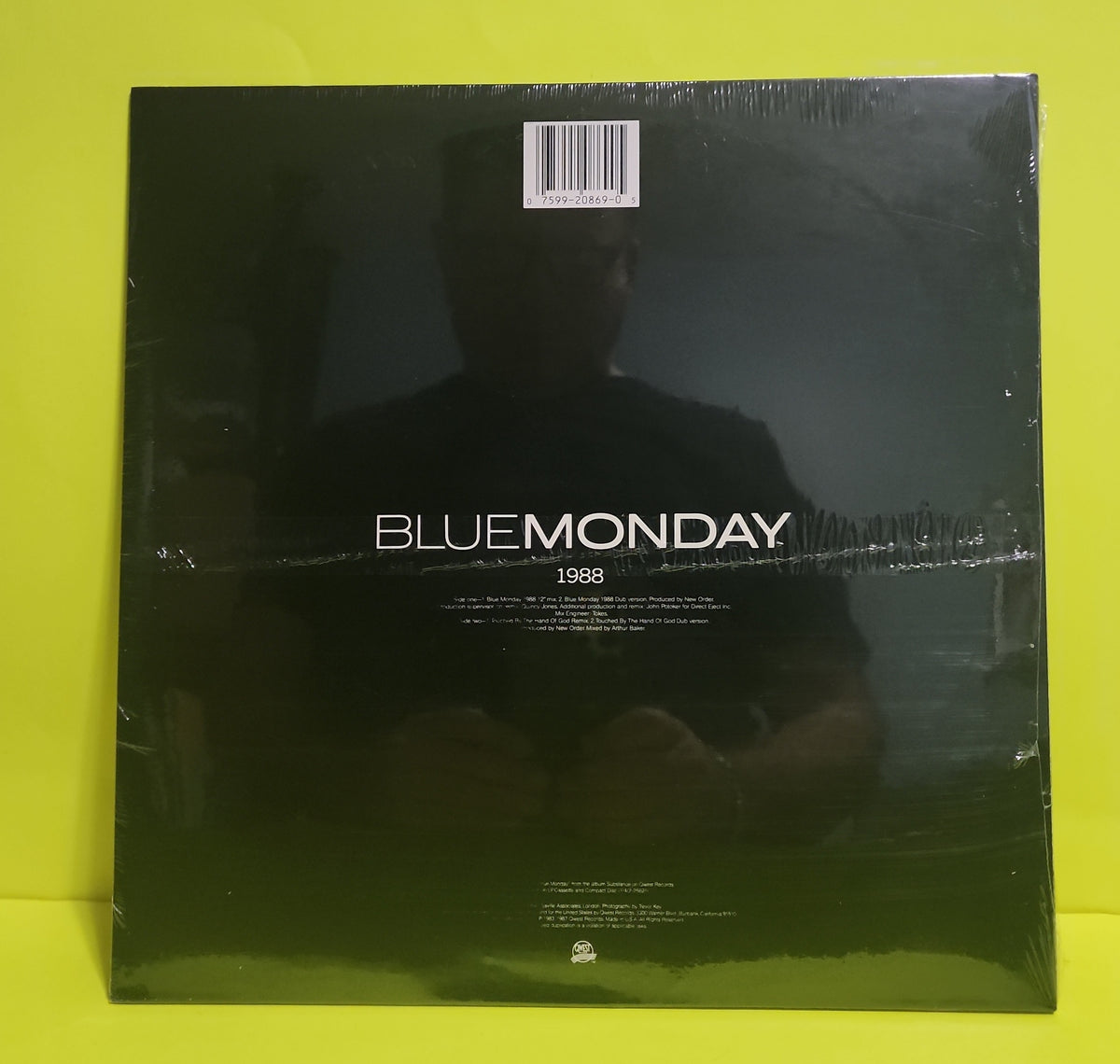 NewOrder - Blue Monday 1988 - 1988 - 0-20869 New - Sealed - Vinyl