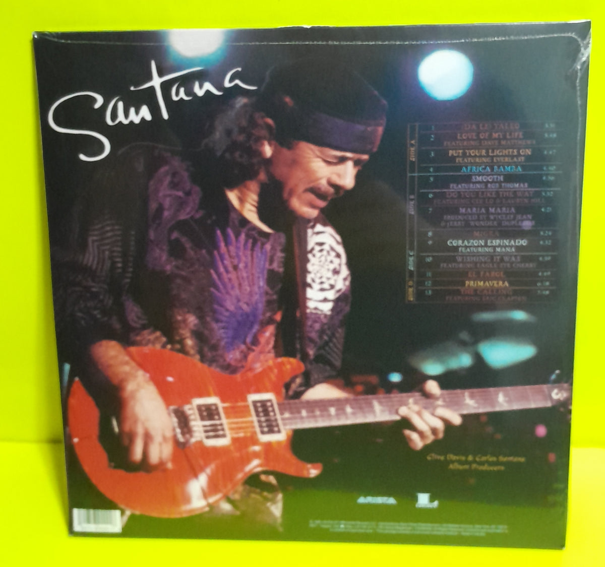 Santana - Supernatural - 2019 - 19075890001 New - Sealed - Vinyl