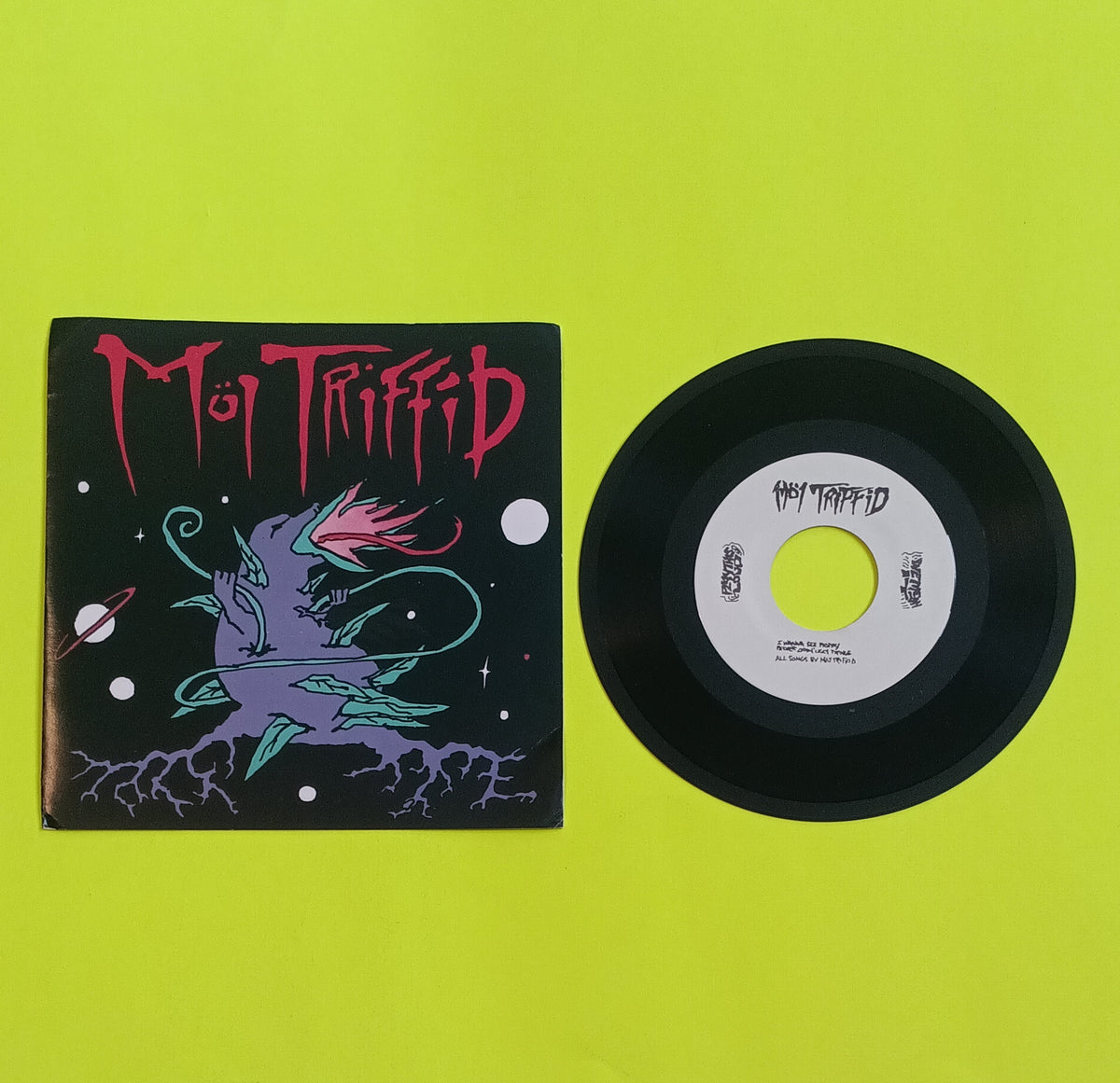Mol Triffid - I Wanna See Pretty People Doing Ugly Things 7" - 1990 - CCR-43215 Used - EX - Vinyl