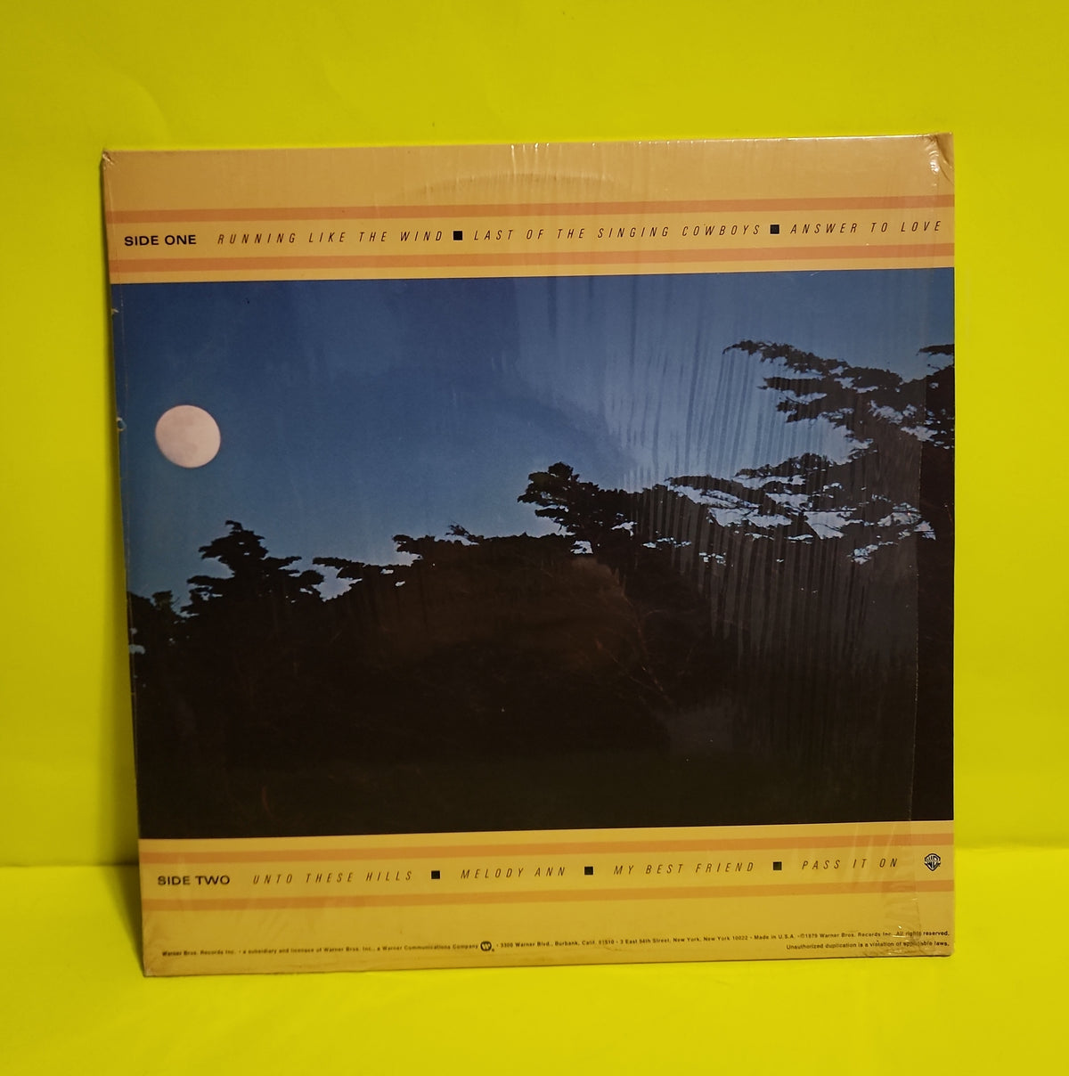 The Marshall Tucker Band  - Running Like The Wind - 1979 - BSK 3317 New - Sealed - Vinyl