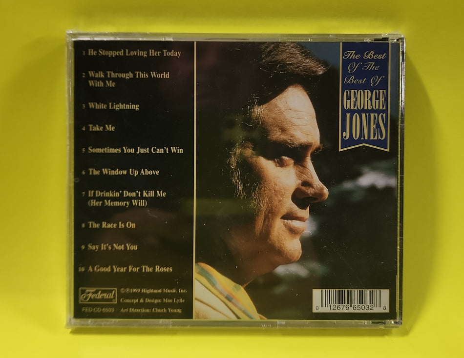 George Jones - The Best Of The Best - 1993 - FED-CD-6503 New - Sealed - CDs